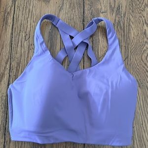 Lululemon Energy Bra High Support 32DD Charged Indigo